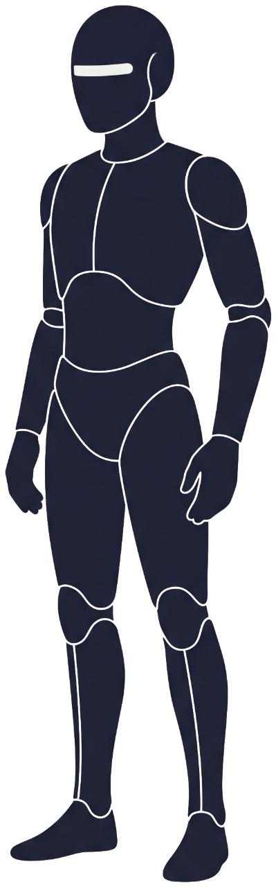 Silhouette de votre doublure
